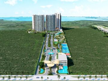 Depa 1 recamara | boliche | golf virtual | canchas pádel | Cancún vista laguna