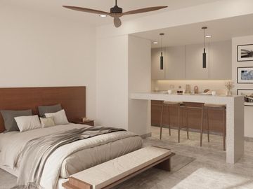 Departamento en venta en Cancún, vista a la laguna y cancha de padél !