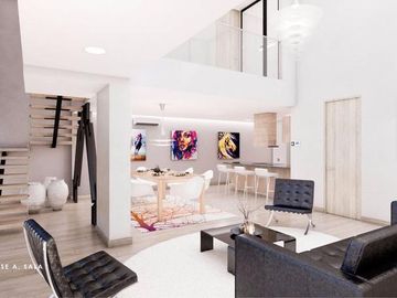 MAROMA RESIDENCIAL, Penthouse en VENTA de 3 recámaras y roof