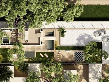 Venta Casa en Tulum 4 Habitaciones con LockOff  2 Piscinas a minutos de playa