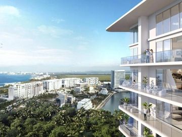 DEPARTAMENTO CON VISTA AL MAR EN CANCUN 3 HABITACIONES ZONA EXCLUSIVA