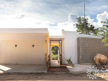Casa en venta a minutos de Valladolid Yucatán