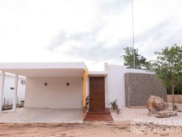 Casa en venta a minutos de Valladolid Yucatán