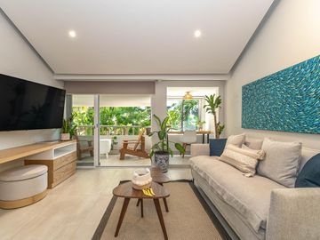 Se vende departamento de 3 recamaras frente la laguna en Zona Hotelera, Cancun