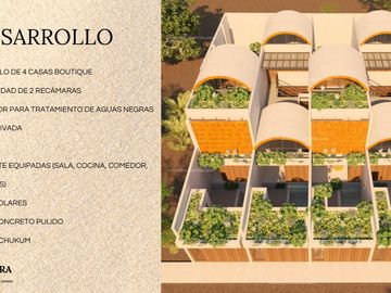NUEVO DESARROLLO VENTA DE 4 CASAS BOUTIQUE EN PUNTA ZICATELA PUERTO ESCONDIDO OAXACA