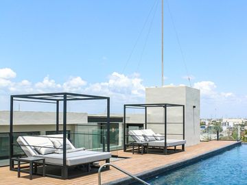 Departamento de 2 recámaras cerca de la playa en Playa del Carmen (1271)