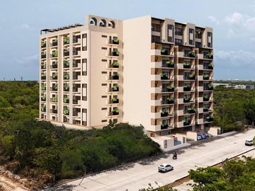 DEPARTAMENTO EN VENTA UBICADO EN PLAYA DEL CARMEN, A 10 MIN DEL MAR