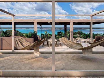 ESTUDIO EN BACALAR EN VENTA CON VISTAS AL LAGO