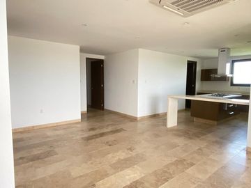 PUNTA TIBURON, Departamento en RENTA con vista al campo de golf y al manglar, 3 recamaras con baño