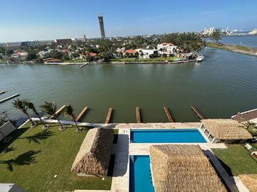 Departamento en Renta con vista al mar en Residencial Marina Tajín, Boca del Rio