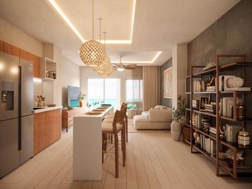 DEPARTAMENTO EN PRE - VENTA UBICADO EN COZUMEL CON ALBERCA