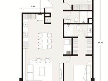 Departamento en  Venta
