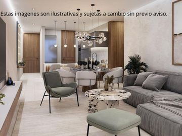 Departamentos de 1 a 3 recámaras en venta en Col. México Nte - Mérida