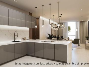 Departamentos de 1 a 3 recámaras en venta en Col. México Nte - Mérida