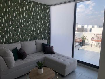 Casa con recamara en PB y roof