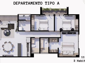 Departamento en Fraccionamiento El Conchal