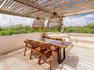 Departamento en venta en Tulum de 2 habitaciones a 8 minutos de la playa