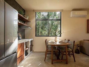 Departamento en venta en Tulum de 2 habitaciones a 8 minutos de la playa