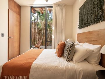 Departamento en venta en Tulum de 2 habitaciones a 8 minutos de la playa