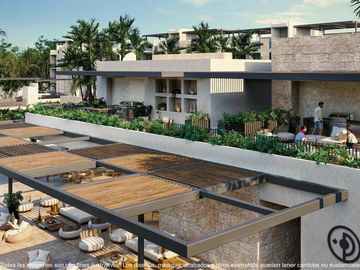 Departamento de 2 habitaciones en venta, a 10 minutos del mar, Playa del Carmen
