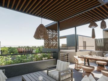 PENTHOUSE/2/HABITACIONES/PLAYA/TULUM/GYM/YOGA/PET FRIENDLY/MAR