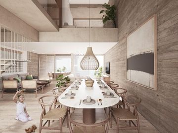 Venta de departamento en Cancun de 2hab con gimnasio y coworking