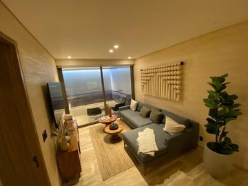 Venta de departamento en Cancun de 2hab con gimnasio y coworking