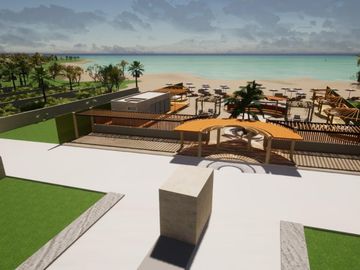 Terreno en Venta segunda linea de mar en Mahahual Entrega Inmediata