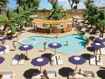 Terreno en Venta segunda linea de mar en Mahahual Entrega Inmediata