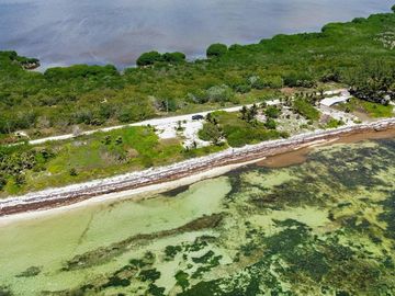 Terreno en Venta segunda linea de mar en Mahahual Entrega Inmediata