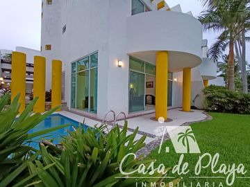 Villa en  venta Xcaret campo de golf Vidanta Acapulco Diamante
