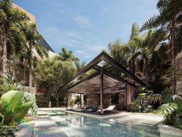 DEPARTAMENTO 1 RECAMARA/ PLAYA DEL CARMEN/ PREVENTA /AMUEBLADO/CERCA DEL MAR.