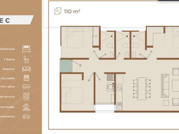 PREVENTA DE DEPARTAMENTO A LA ORILLA DEL MAR