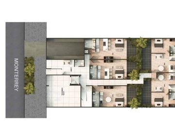 DEPARTAMENTO EN ROMA SUR