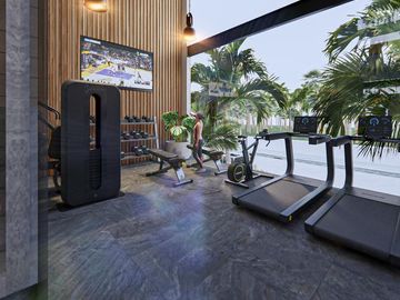 Departamento 1 habitación y alberca privada en venta en Tulum