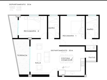 DEPARTAMENTO DE SUPER LUJO EN VENTA EN BACALAR 2 HABITACIONES, ALBERCA, GYM, ACCESO A LA LAGUNA