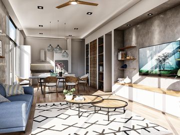 DEPARTAMENTO DE SUPER LUJO EN VENTA EN BACALAR 2 HABITACIONES, ALBERCA, GYM, ACCESO A LA LAGUNA