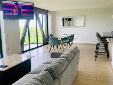 MAROMA, Departamento en VENTA con amenidades y vista al río, 3 recámaras