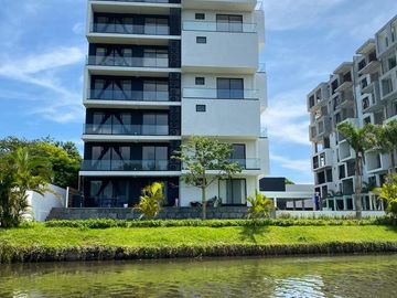 MAROMA, Departamento en VENTA con amenidades y vista al río, 3 recámaras