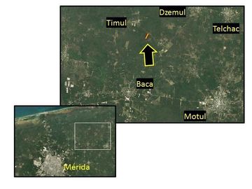 Terreno en venta en Timul, Yucatán.