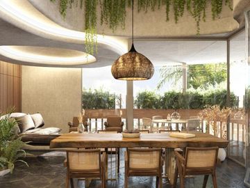 Penthouse beach front en venta en Bahia Tankah, Tulum de 3 habitaciones (MTK)