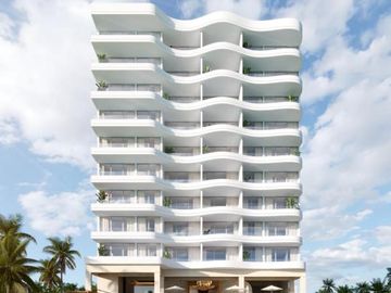 Departamento frente al mar en venta en telchac