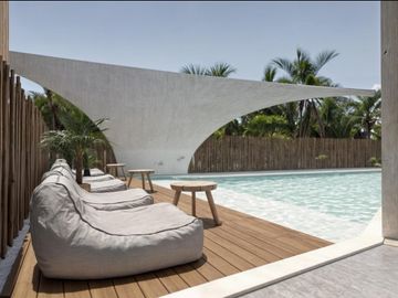 DEPARTAMENTO EN VENTA EN MAHAHUAL CON VISTA AL MAR Y ACCESO PRIVADO A PLAYA