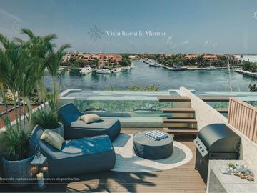 CONDOMINIO DE LUJO EN NUNAA, UNIDAD 201. MARINA PUERTO AVENTURAS, QUINTANA ROO