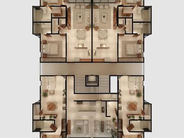 Departamento en venta de 1 recámara en Dzityá
