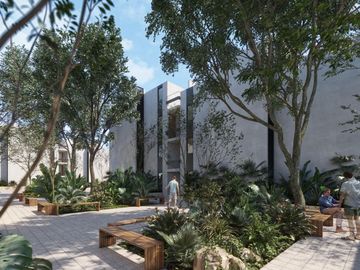 Departamento en venta de 1 recámara en Dzityá