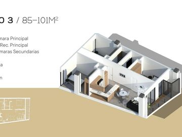 DEPARTAMENTO VENTA SIKARA CUMBRES MADEIRA MONTERREY