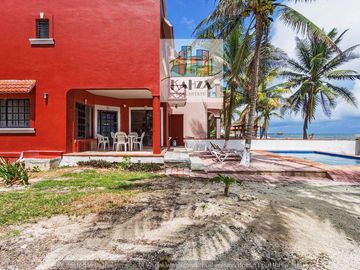 CASA FRENTE AL MAR EN RIVIERA MAYA PUERTO MORELOS