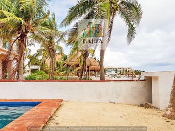 CASA FRENTE AL MAR EN RIVIERA MAYA PUERTO MORELOS