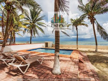 CASA FRENTE AL MAR EN RIVIERA MAYA PUERTO MORELOS